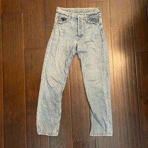 Classic Blue Jeans w/ Glitter Buttons